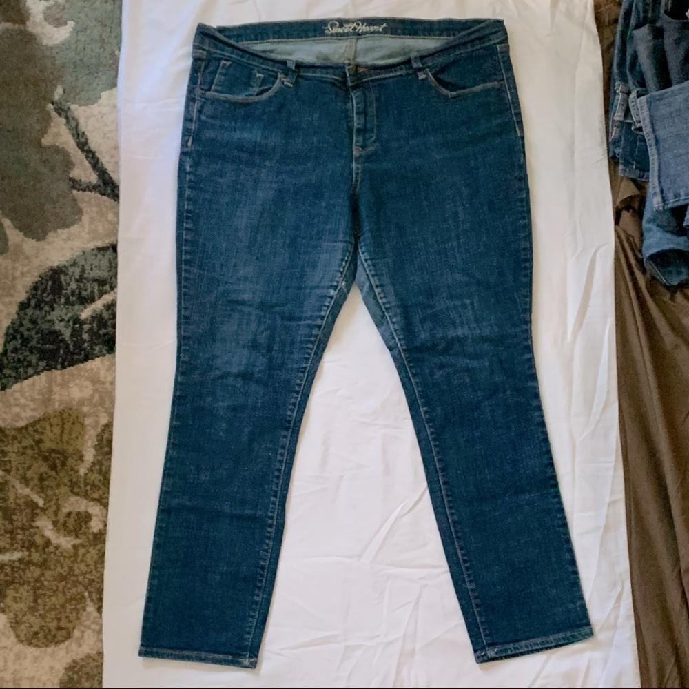 Old Navy Sweetheart Jeans- Size 16- Med Blue